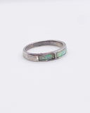 WHITE OPAL BAND ⋄ Size 6.75