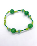 GEMSTONE CRYSTAL BEAD BRACELET