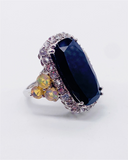 SPINEL & OPAL RING ⋄ Size 6.25