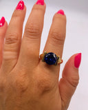 SAPPHIRE GOLD RING