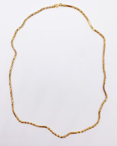 GOLD SNAKE NECKLACE