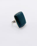 GREEN GOLDSTONE RING