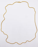 GOLD TWIST LINK NECKLACE