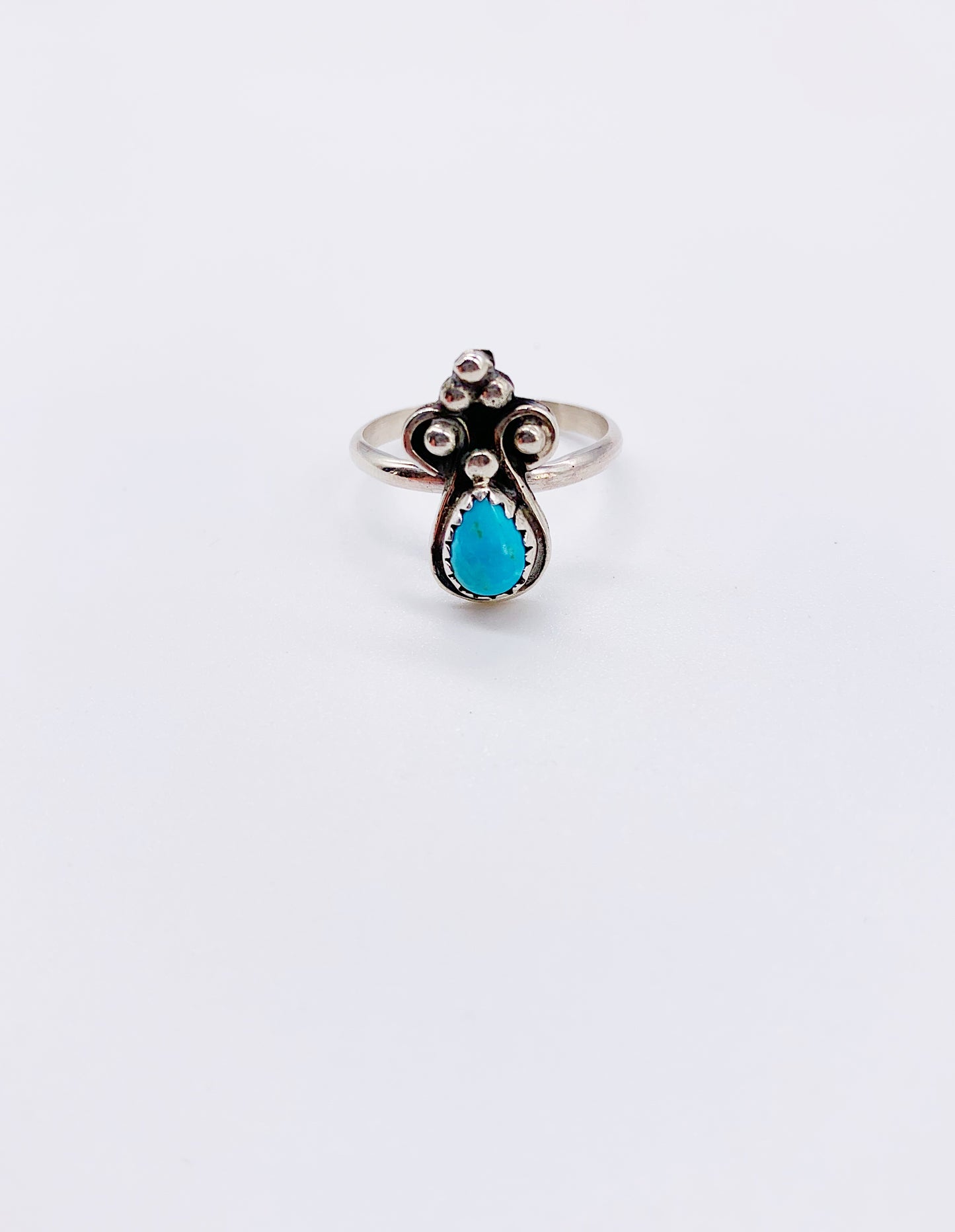 TURQUOISE CROWN RING