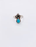 TURQUOISE CROWN RING