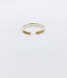 GOLD CZ GAP BAND