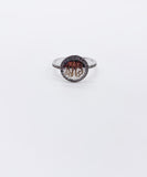 CZ MONOGRAM RING