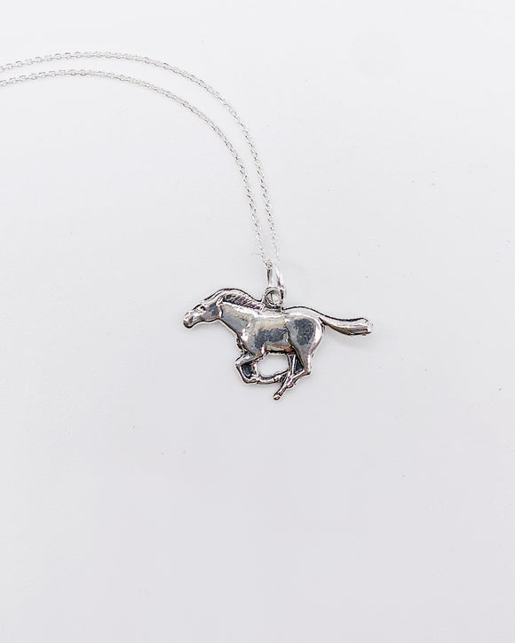 RUNNING HORSE NECKLACE