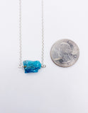 RAW APATITE NECKLACE