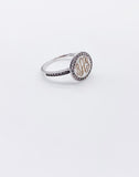 CZ MONOGRAM RING