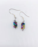 RAINBOW HEMATITE EARRINGS