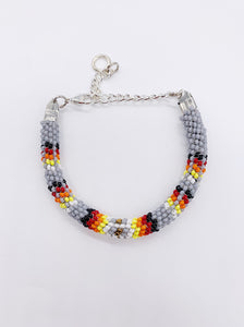 BEADED CHAIN BRACELET