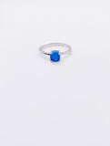 BLUE OPAL CLAW RING