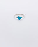 ZUNI OPAL HEART RING • Sz 8.25 & 8.5