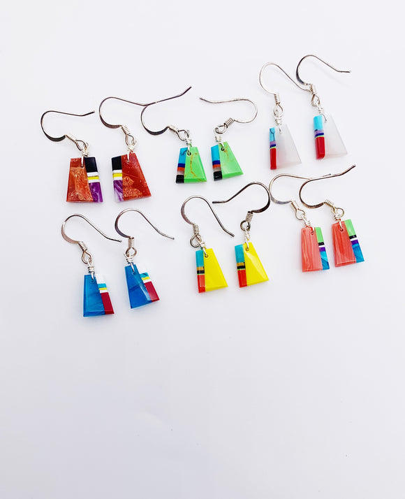 INLAY EARRINGS