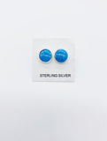 STONE STUD EARRINGS