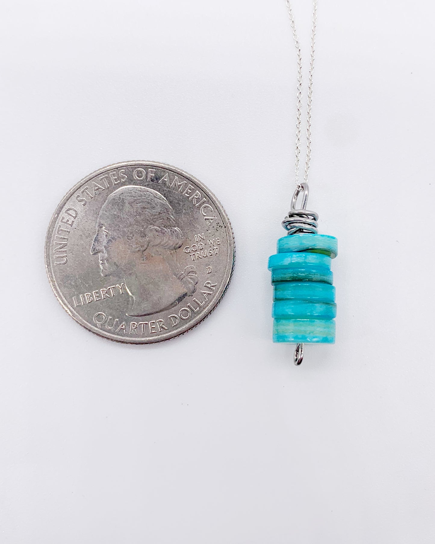 TURQUOISE SHELL NECKLACE