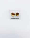 STONE STUD EARRINGS