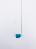 RAW APATITE NECKLACE