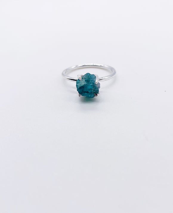 RAW APATITE RING