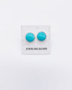 STONE STUD EARRINGS